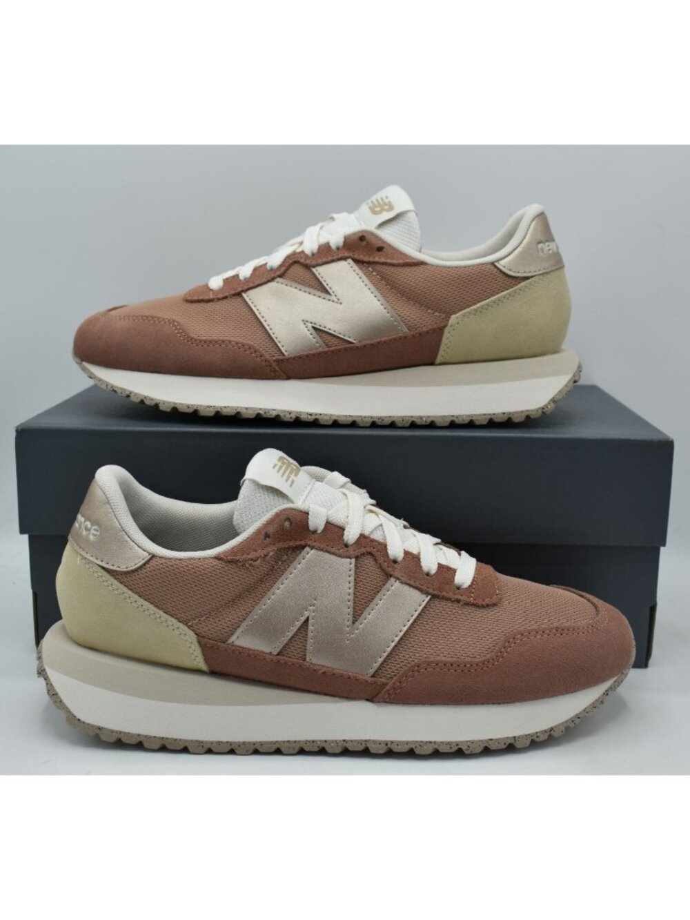 New Balance Womens Size 9 Brown Copper 237v1 Running Shoes Sneakers - Picture 8 of 12
